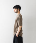 画像をギャラリービューアに読み込む, ssstein(シュタイン)のSUVIN COTTON BASIC TEE - KHAKIの公式通販サイトsession福岡セレクトショップ
