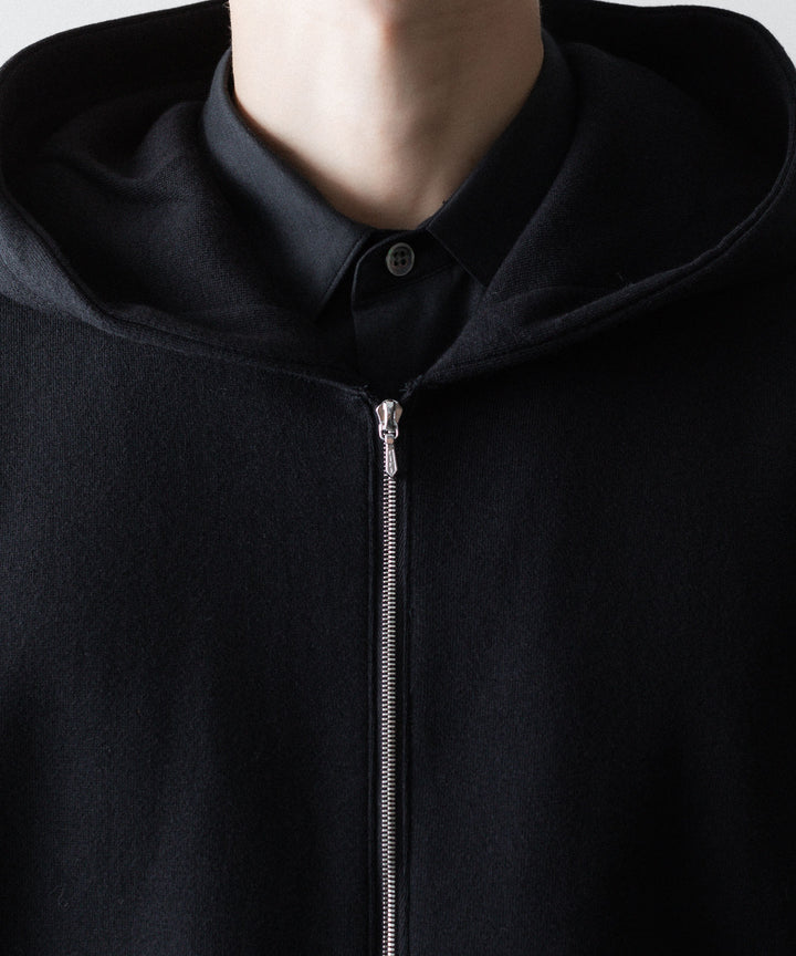 ssstein(シュタイン)のYAK/COTTON SWEAT ZIP HOODY - BLACKの公式通販サイトsession福岡セレクトショップ