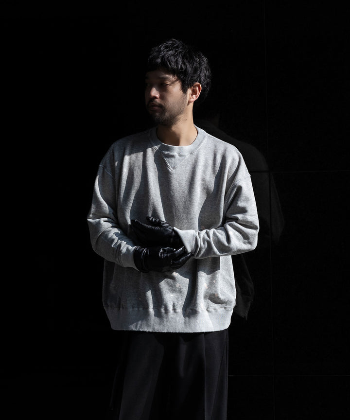 【INTÉRIM】インテリムのBLEACH HYPER BIG V LOOP WHEEL SEAMLESS SWEAT SHIRT - B.A.GRAY 公式通販サイトsession福岡せレクトショップ