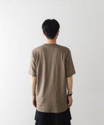 画像をギャラリービューアに読み込む, ssstein(シュタイン)のSUVIN COTTON BASIC TEE - KHAKIの公式通販サイトsession福岡セレクトショップ
