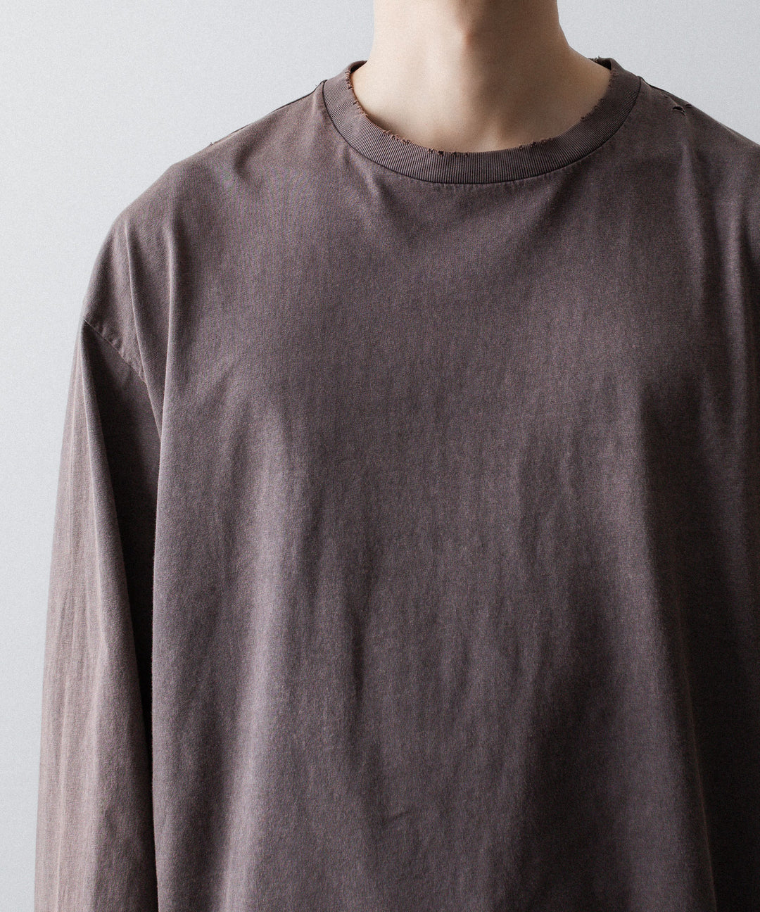CODA -コーダのFADED GREY AGING DAMAGED LONG SLEEVE T-SHIRTのFADED GREY公式通販サイトsession福岡セレクトショップ