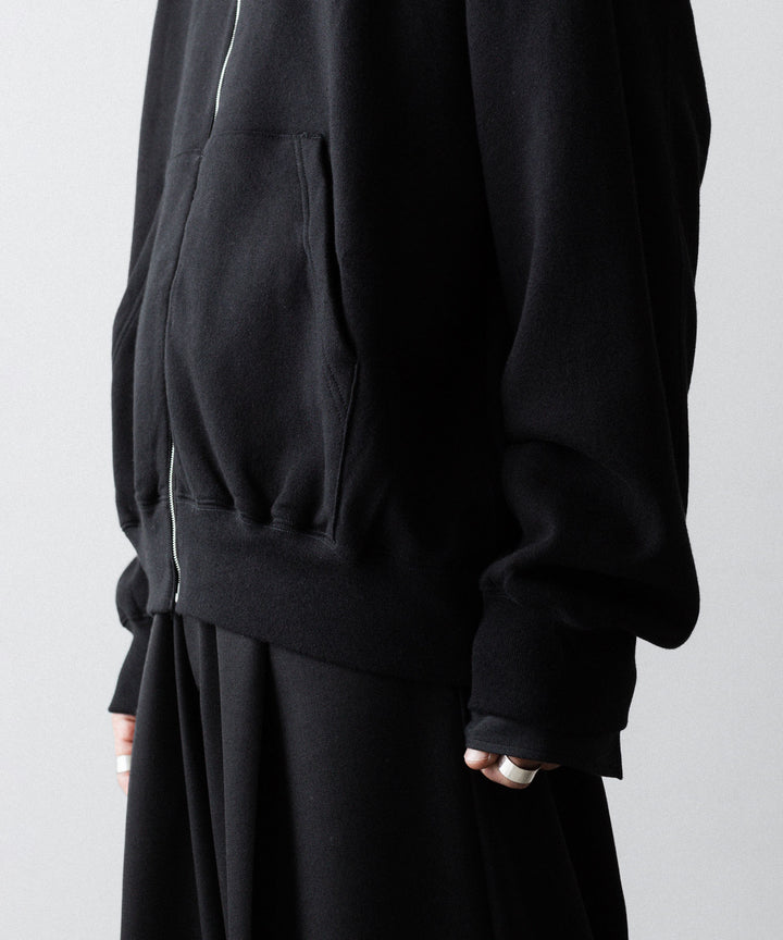ssstein(シュタイン)のYAK/COTTON SWEAT ZIP HOODY - BLACKの公式通販サイトsession福岡セレクトショップ