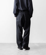 画像をギャラリービューアに読み込む, INTÉRIM インテリムのSILK LINEN "BOURGERON" FRENCH WORK TROUSERのBLACK 公式通販サイトsession福岡セレクトショップ
