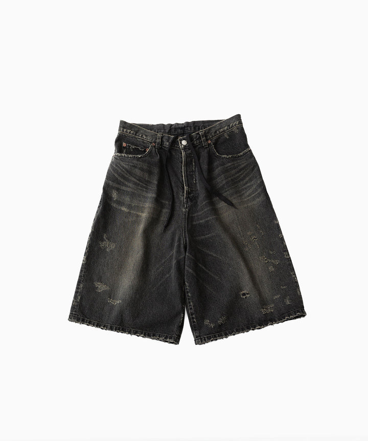 ssstein(シュタイン)のBAGGY DENIM SHORTS - BLACKの公式通販サイトsession福岡セレクトショップ