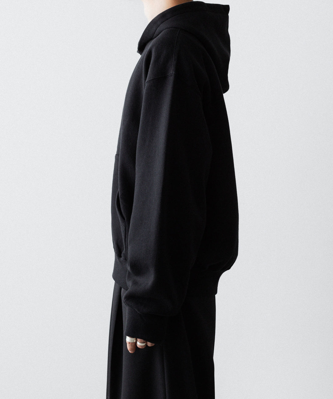 ssstein(シュタイン)のYAK/COTTON SWEAT ZIP HOODY - BLACKの公式通販サイトsession福岡セレクトショップ