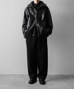 ssstein(シュタイン)のCOTTON DOUBLE KNIT TWIST SEAM PANTS - BLACKの公式通販サイトsession福岡セレクトショップ