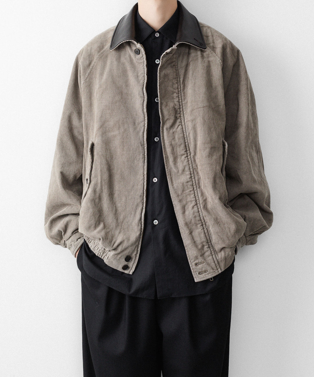 ssstein(シュタイン)のVINTAGE CORDUROY ZIP JACKET - TAUPEの公式通販サイトsession福岡セレクトショップ