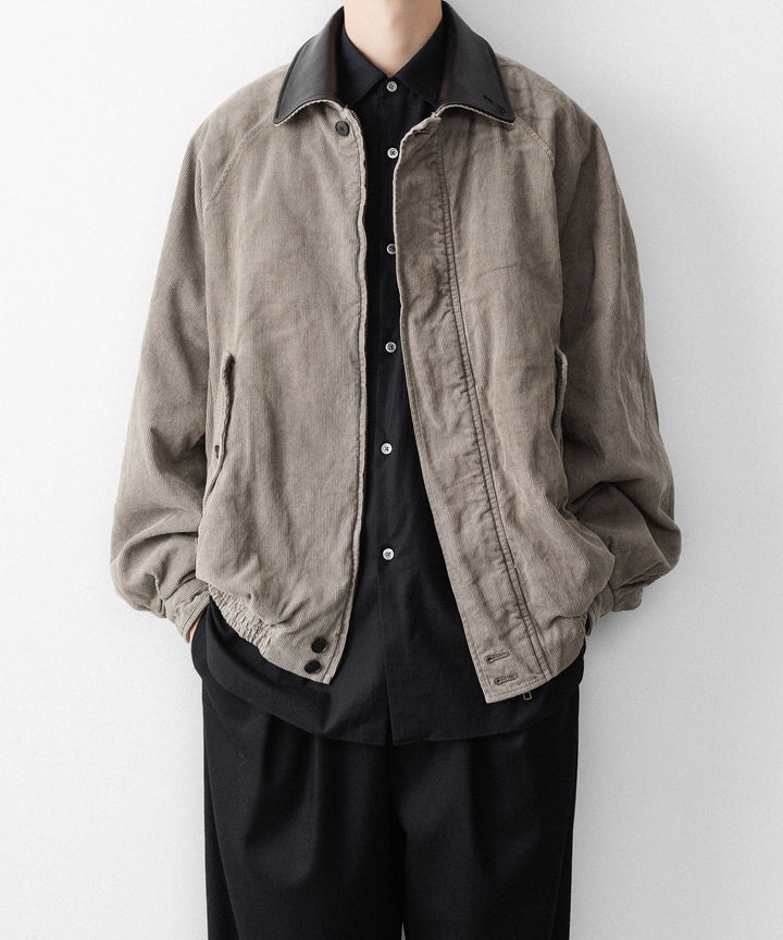 ssstein(シュタイン)のVINTAGE CORDUROY ZIP JACKET - TAUPEの公式通販サイトsession福岡セレクトショップ