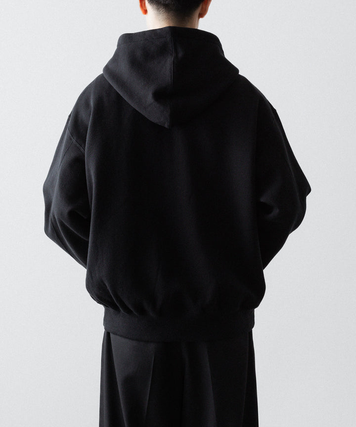 ssstein(シュタイン)のYAK/COTTON SWEAT ZIP HOODY - BLACKの公式通販サイトsession福岡セレクトショップ