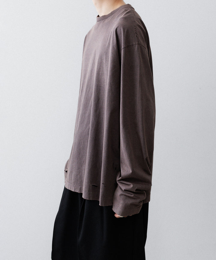 CODA -コーダのFADED GREY AGING DAMAGED LONG SLEEVE T-SHIRTのFADED GREY公式通販サイトsession福岡セレクトショップ