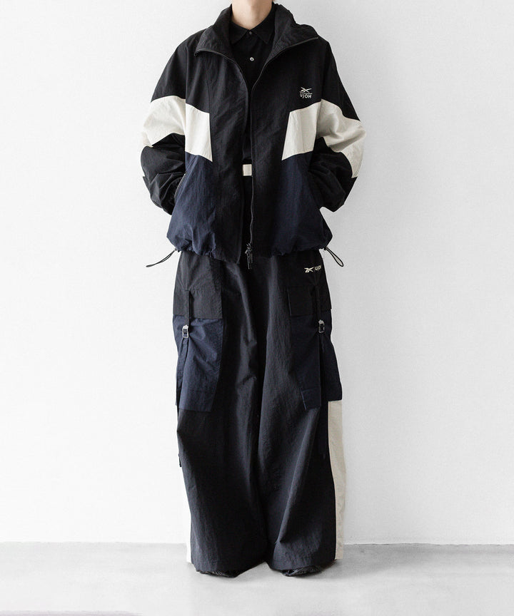 UJOH(ウジョー)×Reebok(リーボック)のZIP STAND COLLAR BLOUSON - BLACKの公式通販サイトsession福岡セレクトショップ