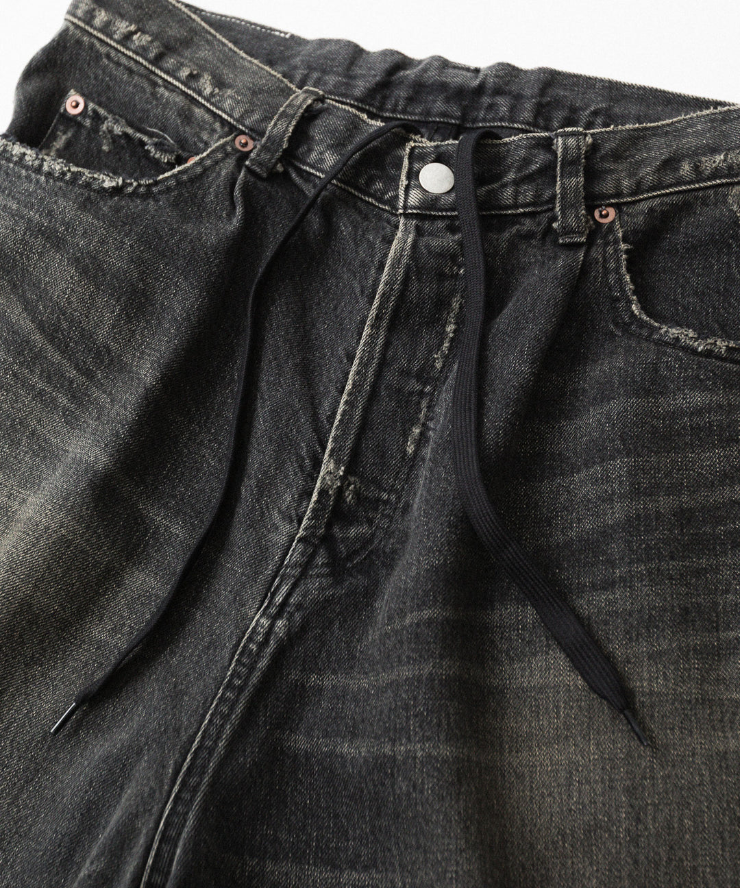 ssstein(シュタイン)のBAGGY DENIM SHORTS - BLACKの公式通販サイトsession福岡セレクトショップ