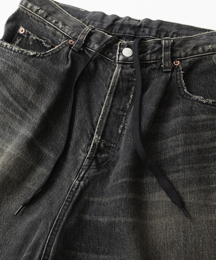 ssstein(シュタイン)のBAGGY DENIM SHORTS - BLACKの公式通販サイトsession福岡セレクトショップ