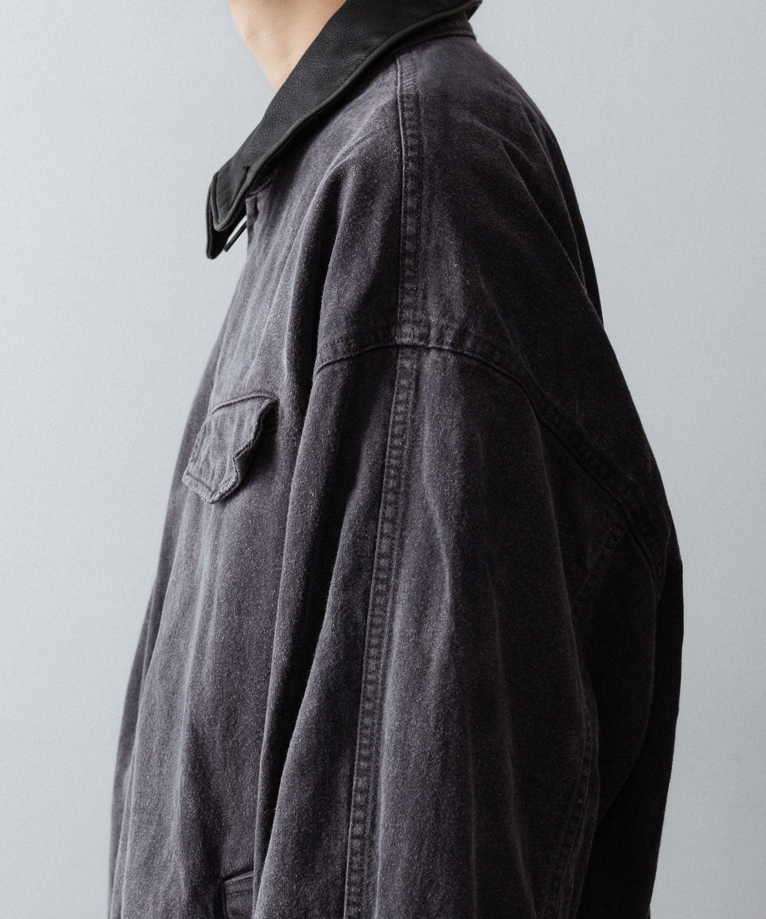 ssstein / シュタイン】SULFUR DYED WHIP CORD VINTAGE ZIP JACKET