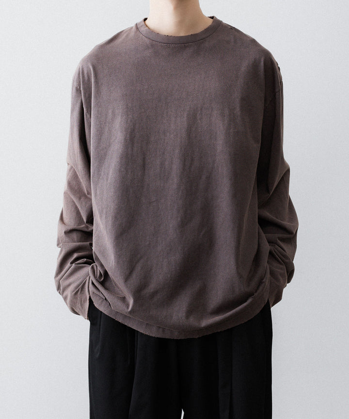 CODA -コーダのFADED GREY AGING DAMAGED LONG SLEEVE T-SHIRTのFADED GREY公式通販サイトsession福岡セレクトショップ