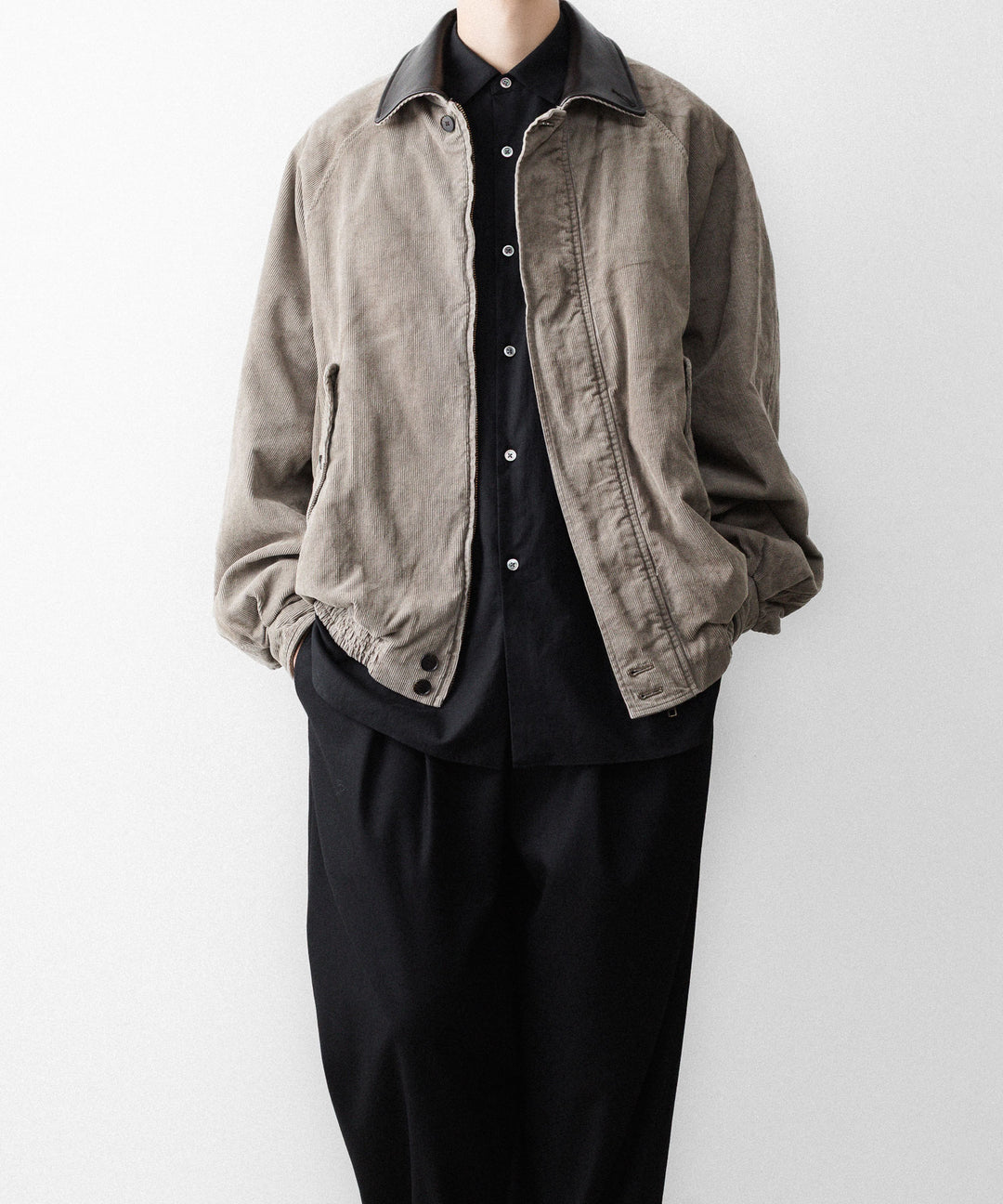 ssstein(シュタイン)のVINTAGE CORDUROY ZIP JACKET - TAUPEの公式通販サイトsession福岡セレクトショップ