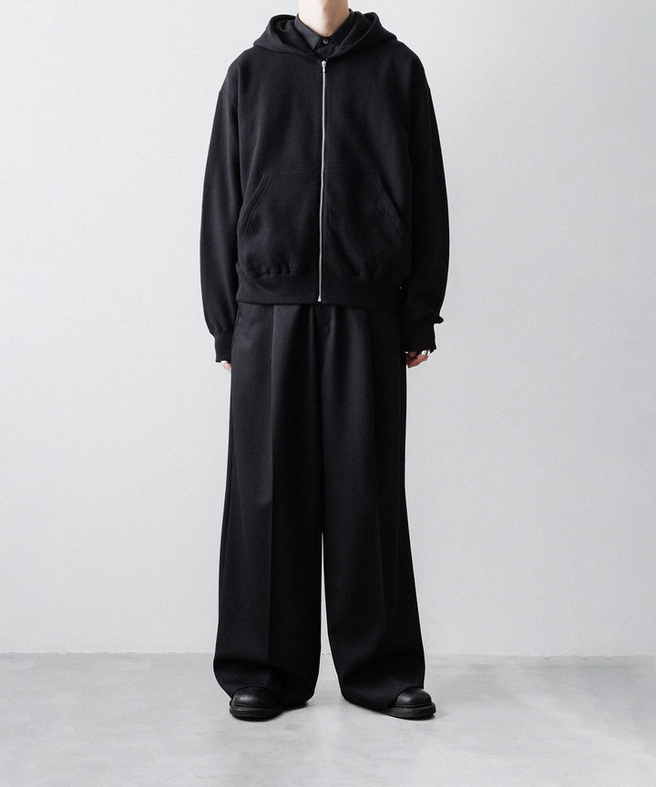 ssstein(シュタイン)のYAK/COTTON SWEAT ZIP HOODY - BLACKの公式通販サイトsession福岡セレクトショップ