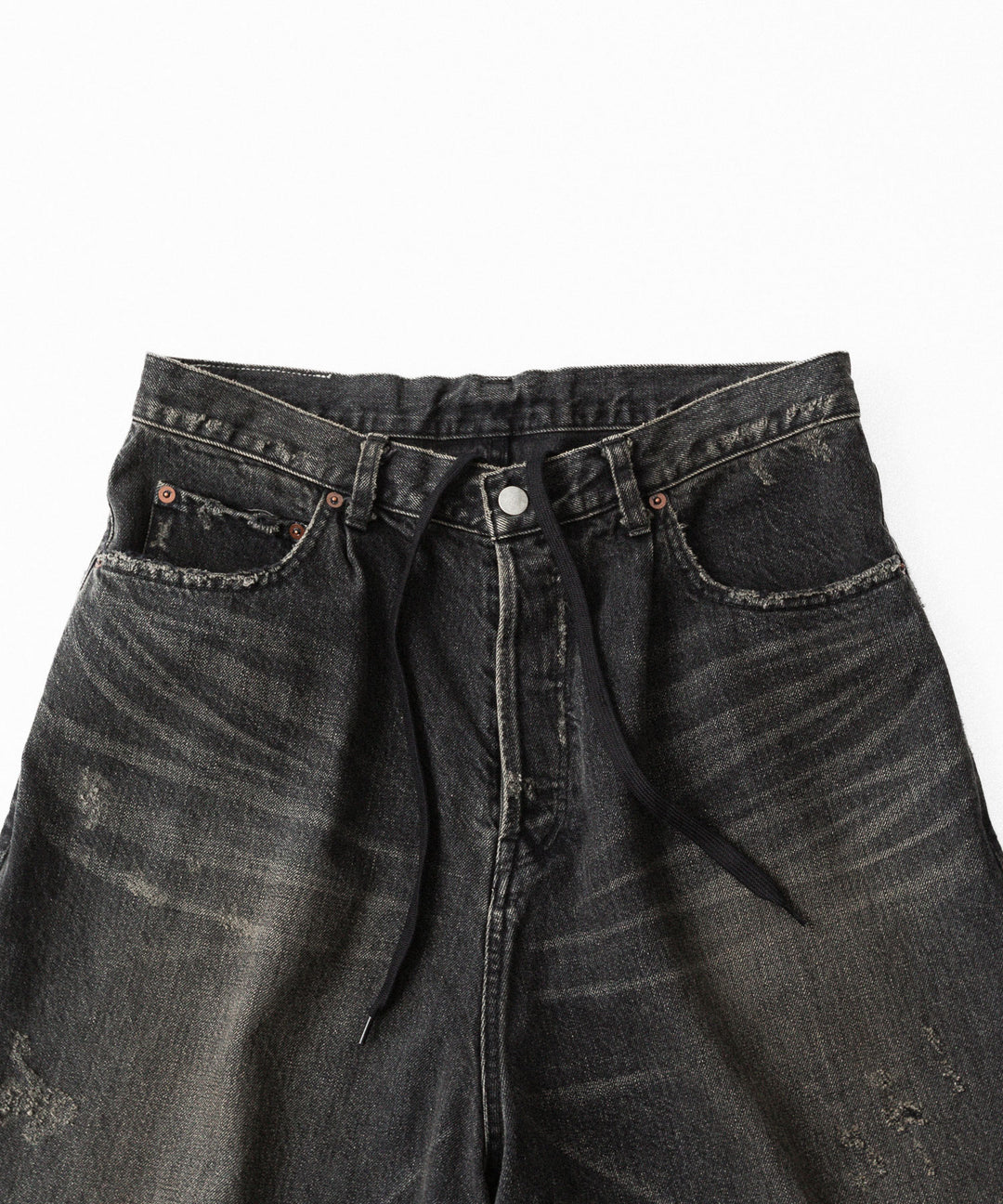 ssstein(シュタイン)のBAGGY DENIM SHORTS - BLACKの公式通販サイトsession福岡セレクトショップ