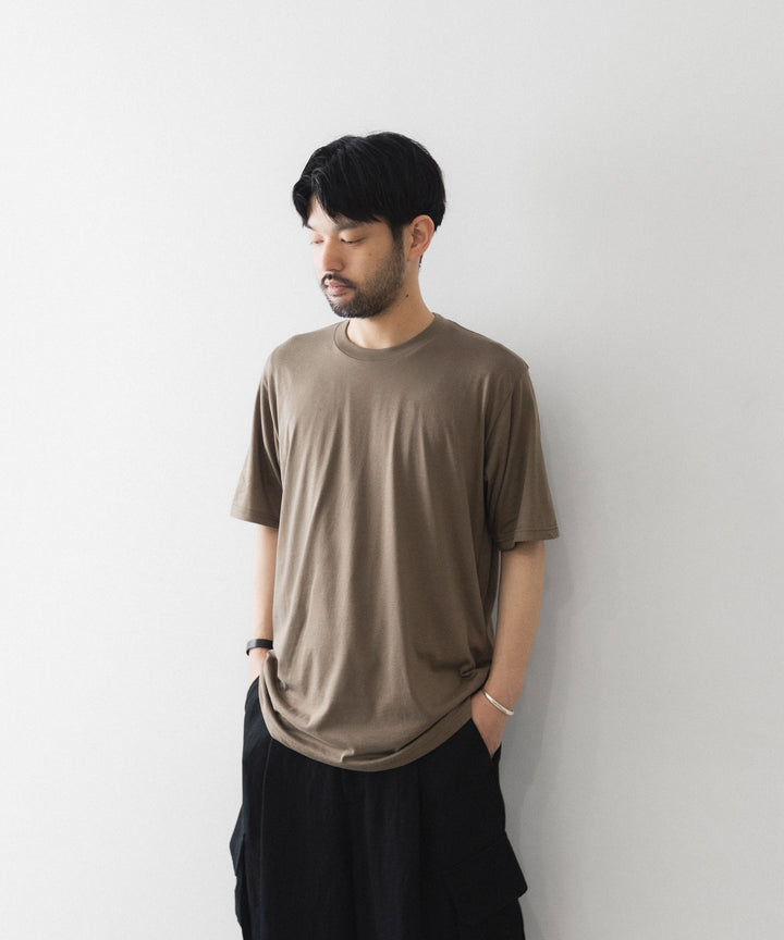 ssstein(シュタイン)のSUVIN COTTON BASIC TEE - KHAKIの公式通販サイトsession福岡セレクトショップ