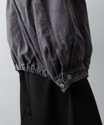 画像をギャラリービューアに読み込む, 【ssstein】SULFUR DYED WHIP CORD VINTAGE ZIP JACKET - BLACK

