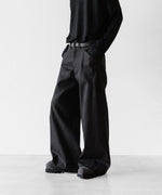 画像をギャラリービューアに読み込む, OPPOSE DUALITY オポーズデュアリティの6 POCKET SUB ONG DENIM TROUSERSのBLACK GRAY公式通販サイトsession福岡セレクトショップ
