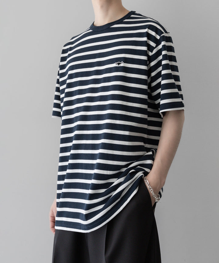 【NEITHERS】ネイダースのBasic Stripe S/S T-Shirt - NAVY STRIPE公式通販サイトsession福岡セレクトショップ