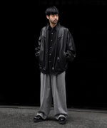 画像をギャラリービューアに読み込む, ssstein(シュタイン)のSHEEP LEATHER STAND COLLAR JACKET - BLACKの公式通販サイトsession福岡セレクトショップ
