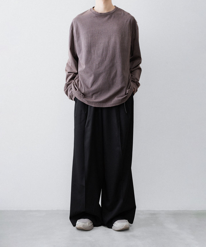 CODA -コーダのFADED GREY AGING DAMAGED LONG SLEEVE T-SHIRTのFADED GREY公式通販サイトsession福岡セレクトショップ