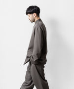 画像をギャラリービューアに読み込む, UJOH ウジョーのSTAND COLLAR FLY JKTのOLIVE GRAY公式通販サイトsession福岡セレクトショップ
