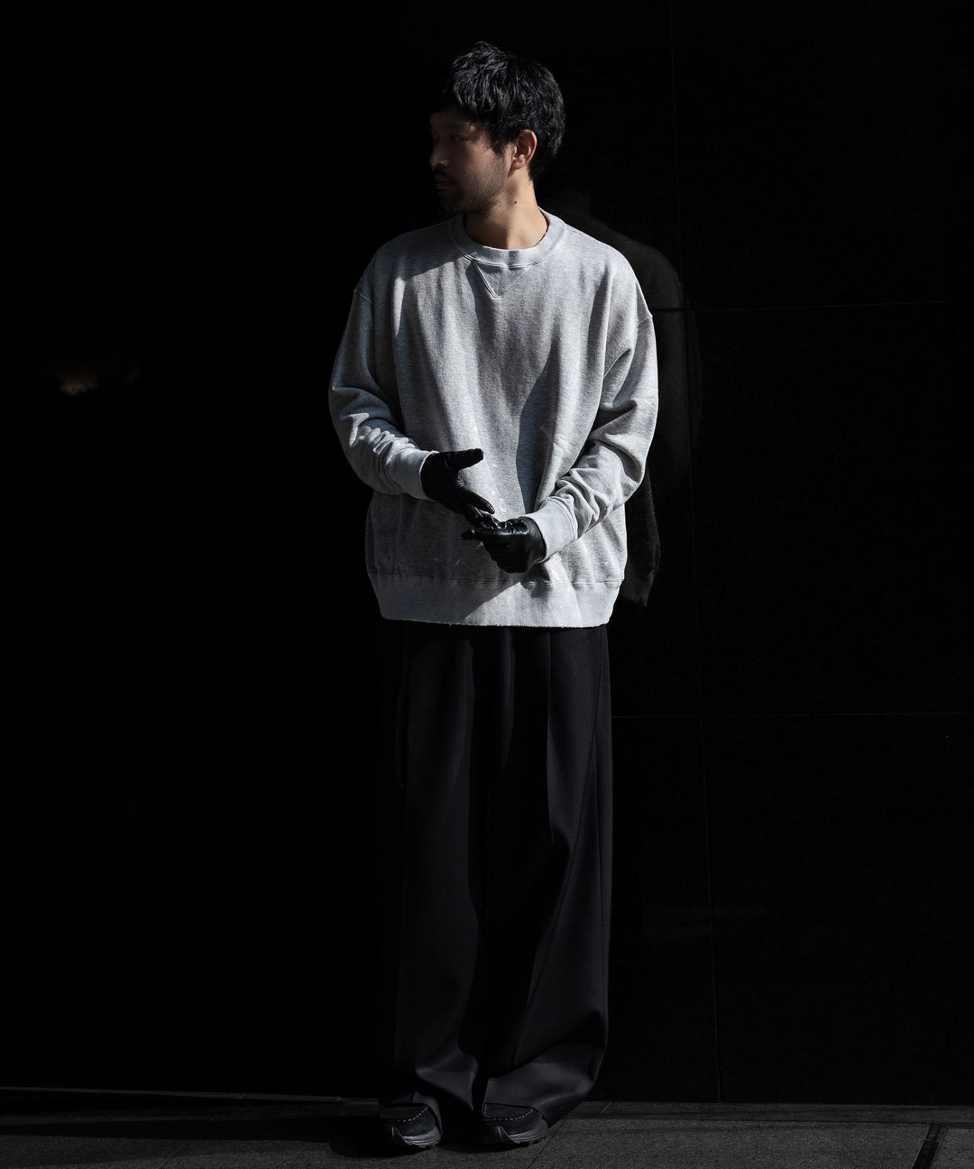 stein(シュタイン)の24SSコレクションEXTRA WIDE TROUSERS のBLACK sessionセッション福岡セレクトショップ 公式通販サイト