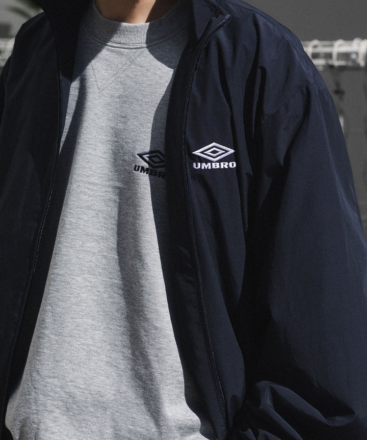 ssstein×UMBRO(シュタイン×アンブロ)のCO/NY POPLIN TRACK JACKET - DARK NAVYの公式通販サイトsession福岡セレクトショップ