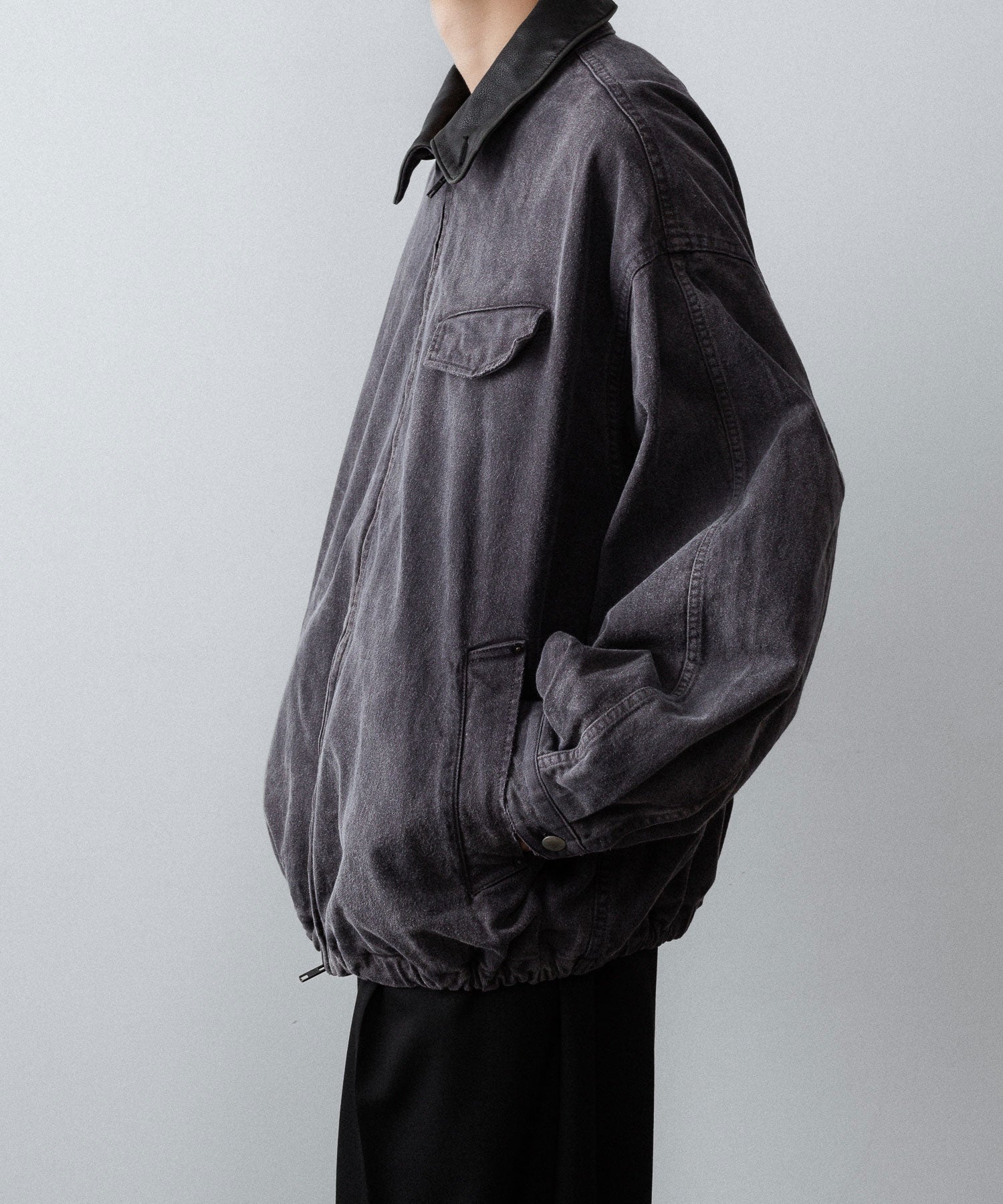 ssstein / シュタイン】SULFUR DYED WHIP CORD VINTAGE ZIP JACKET