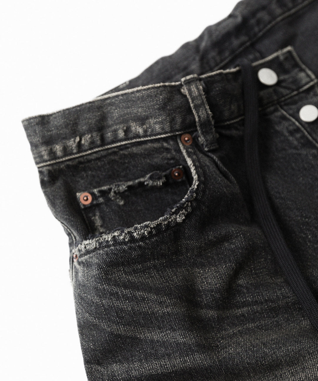 ssstein(シュタイン)のBAGGY DENIM SHORTS - BLACKの公式通販サイトsession福岡セレクトショップ