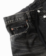 画像をギャラリービューアに読み込む, ssstein(シュタイン)のBAGGY DENIM SHORTS - BLACKの公式通販サイトsession福岡セレクトショップ
