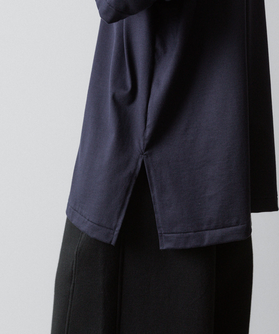INTÉRIM(インテリム)の HYPER BIG HIGH GAUGE SUVIN JERSEY POLO SHIRT - ROYAL D.PURPLEの公式通販サイトsession福岡セレクトショップ