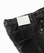 画像をギャラリービューアに読み込む, ssstein(シュタイン)のBAGGY DENIM SHORTS - BLACKの公式通販サイトsession福岡セレクトショップ
