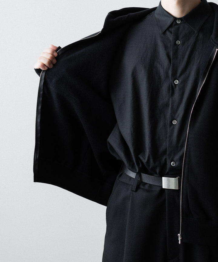 ssstein(シュタイン)のYAK/COTTON SWEAT ZIP HOODY - BLACKの公式通販サイトsession福岡セレクトショップ