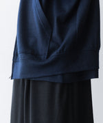 画像をギャラリービューアに読み込む, WWW WRAPINKNOT wool wearのZIP HOODIEのNAVY 公式通販サイトsession福岡セレクトショップ
