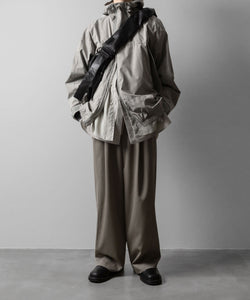 ssstein(シュタイン)のOVERSIZED LAYERED SHIRT - GREYの公式通販サイトsession福岡セレクトショップ