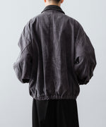 画像をギャラリービューアに読み込む, 【ssstein】SULFUR DYED WHIP CORD VINTAGE ZIP JACKET - BLACK
