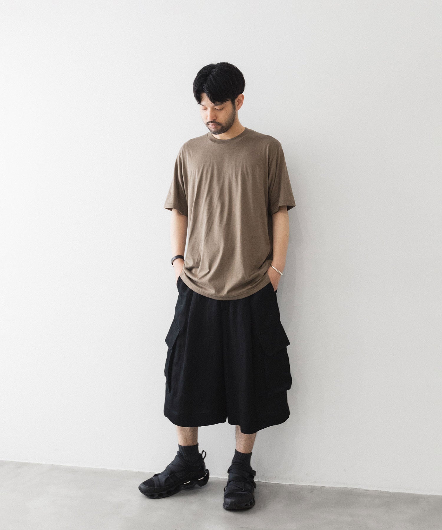 ssstein / シュタイン】VIS/LI BRIGHT TWILL CARGO SHORT TROUSERS