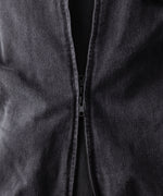 画像をギャラリービューアに読み込む, 【ssstein】SULFUR DYED WHIP CORD VINTAGE ZIP JACKET - BLACK
