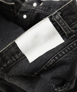 画像をギャラリービューアに読み込む, ssstein(シュタイン)のBAGGY DENIM SHORTS - BLACKの公式通販サイトsession福岡セレクトショップ
