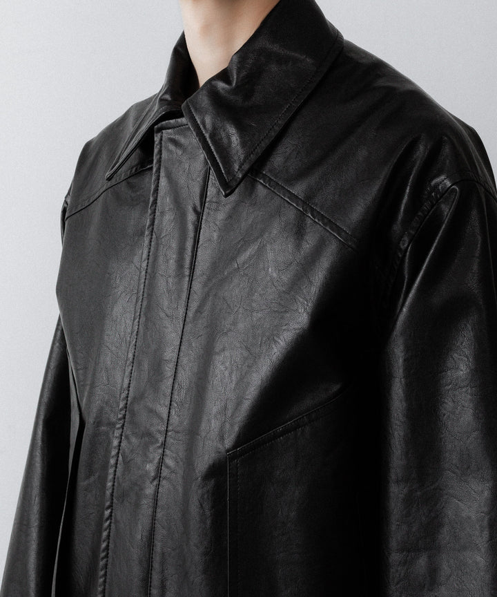 CODA コーダ BLACK SYNTHETIC LEATHER CLUB JACKETのBLACK 公式通販サイトsession福岡セレクトショップ