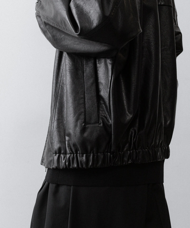 CODA コーダ BLACK SYNTHETIC LEATHER CLUB JACKETのBLACK 公式通販サイトsession福岡セレクトショップ