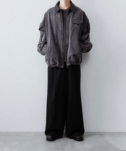 ssstein / シュタイン】SULFUR DYED WHIP CORD VINTAGE ZIP JACKET