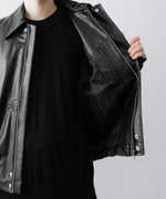 画像をギャラリービューアに読み込む, CODA コーダ BLACK SYNTHETIC LEATHER CLUB JACKETのBLACK 公式通販サイトsession福岡セレクトショップ
