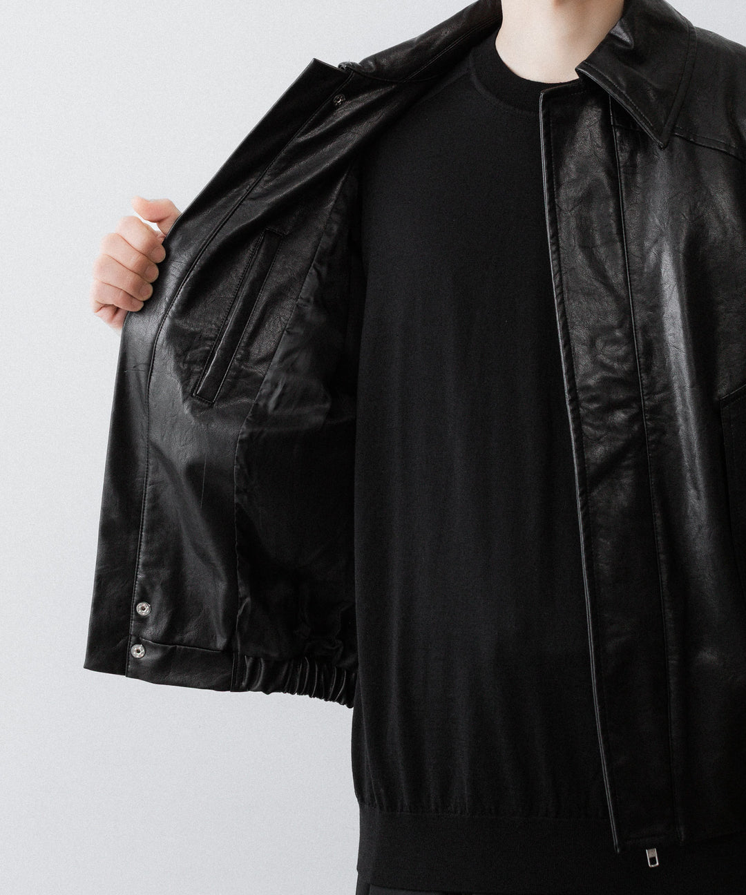 CODA コーダ BLACK SYNTHETIC LEATHER CLUB JACKETのBLACK 公式通販サイトsession福岡セレクトショップ