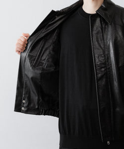 CODA ブラック 合成皮革 ジャケット サイズ0 CODA / コーダ】BLACK SYNTHETIC LEATHER CLUB JACKET - BLACK | 公式