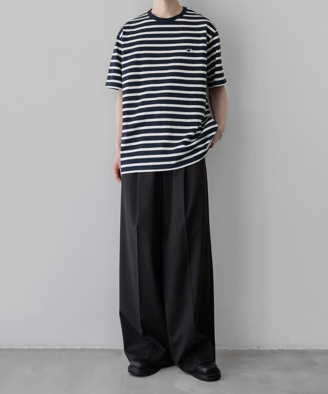 【NEITHERS】ネイダースのBasic Stripe S/S T-Shirt - NAVY STRIPE公式通販サイトsession福岡セレクトショップ